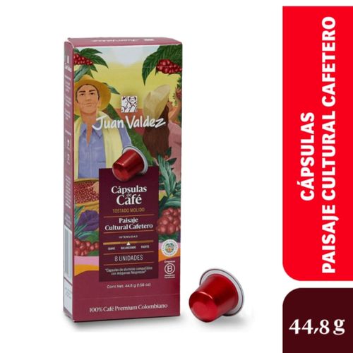 Café Juan Valdez Cápsulas Paisaje Cultural x 8 und
