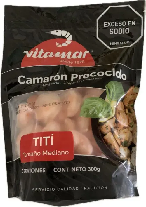 Camarón Vitamar Precocido Mediano x 300 g