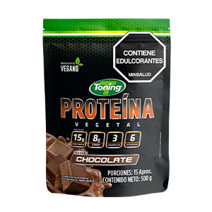 Proteina Vegetal Toning Chocolate x 500 g