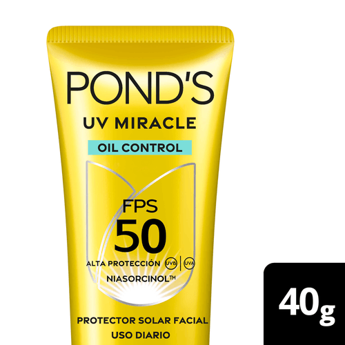 Protector Solar Ponds Facial Oil Control x 40 g