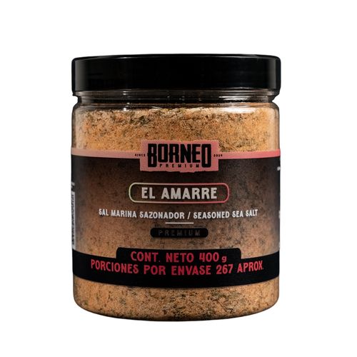 Sal Borneo Premium Sazonador Al Amarre x 400 g