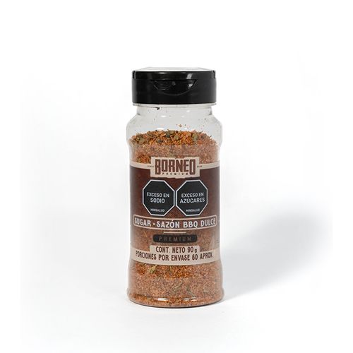 Sazon Borneo Premium Pet BBQ Dulce x 90 g
