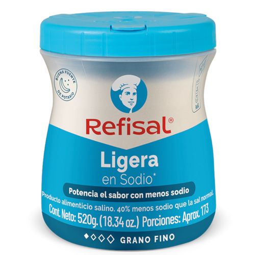 Salero Refisal Ligera Barril x 520 g