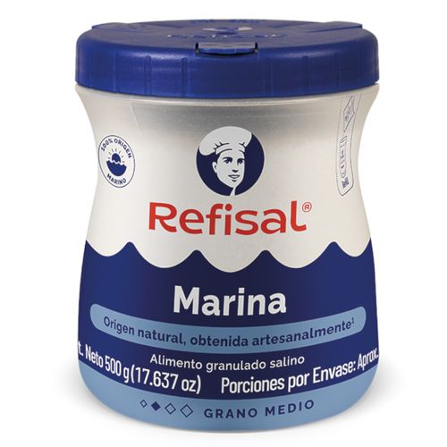 Salero Refisal Marina Barril x 500 g