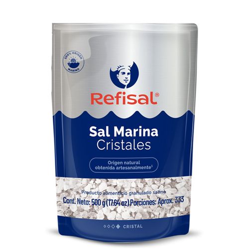Sal Refisal Marina Cristales x 500 g