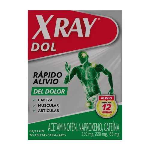 Xray Dol x 12 Tabletas
