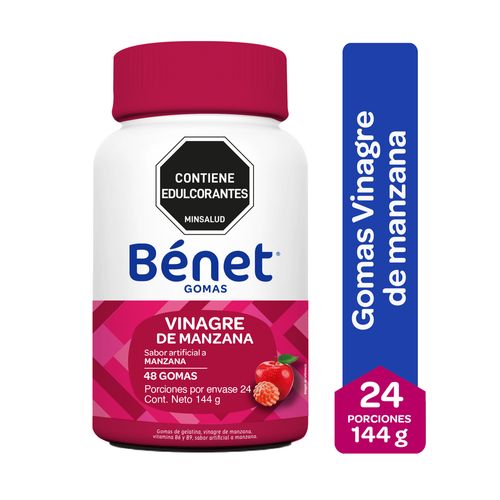 Gomas Benet Vinagre De Manzana x 144 g