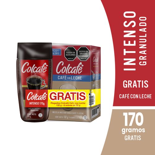 ColCafé granulado x 170 g Gratis ColCafé Con Leche