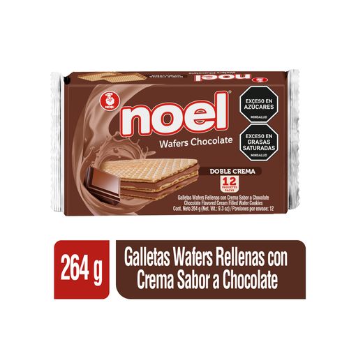 Galleta Wafers Noel x 12 und Chocolate x 264 g