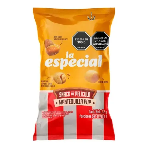 Pasabocas La Especial Mantequilla Pop x 32 g