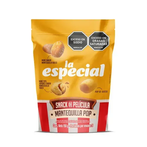 Pasabocas La Especial Mantequilla Pop x 150 g