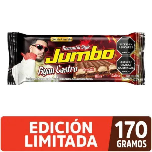 Chocolatina Jumbo Ryan Castro x 170 g