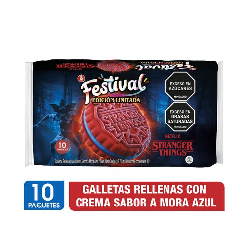 Galleta Festival x 10 und Stranger Things x 360 g