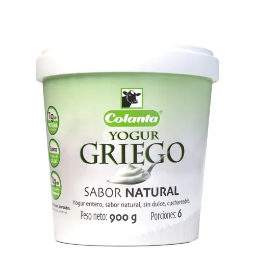 Yogur Colanta Griego Natural x 900 g