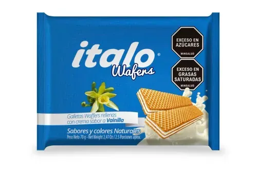 Galleta Italo Wafer Mini Taco Vainilla x 70 g