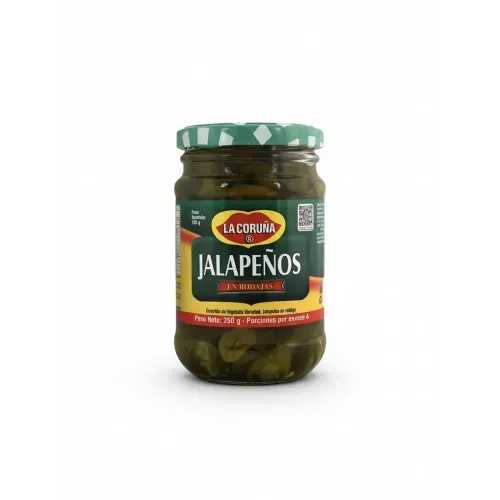 Jalapenos La Coruna En Rodajas x 250 g