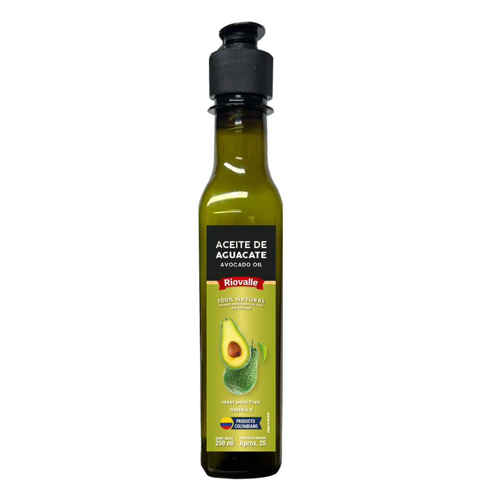 Aceite De Aguacate Riovalle x 250 ml
