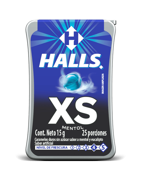 Halls xs Mentol x 15 g