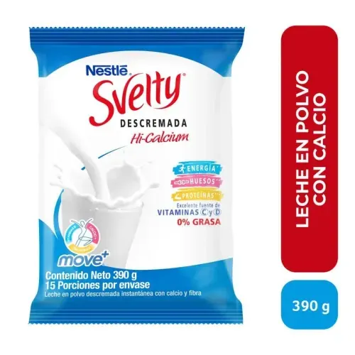 Leche Svelty Deslactosada Move+ x 390 g