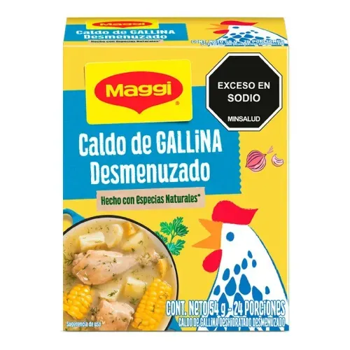 Caldo Maggi Desmenuzado Gallina x 54 g