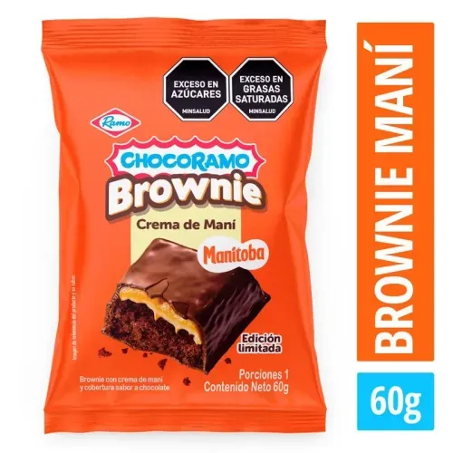 Chocoramo Brownie Crema De Mani x 60 g