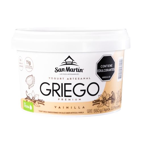 Yogurt Griego San Martin Vainilla x 550 g