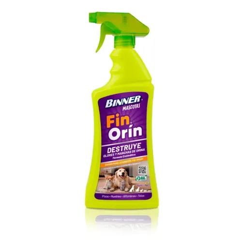 Eliminador De Olor Fin Orin Binner Mascotas x 700 ml