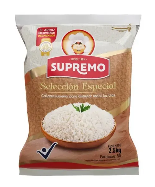 Arroz Supremo Seleccion Especial x 2500 g