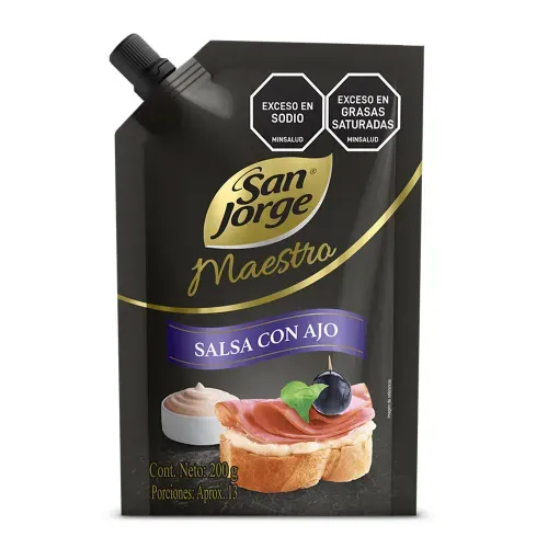 Salsa San Jorge Maestra Con Ajo 200 g