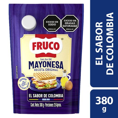 Mayonesa Fruco Doypack 380 g