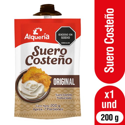 Suero Costeño Alquería Original Doy Pack x 200 g