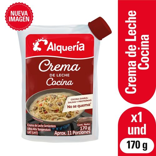 Crema De Leche Alquería Alta Temperatura x 170 g