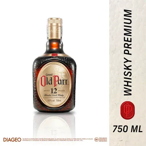Whisky Old Parr 12 Años 750 ml