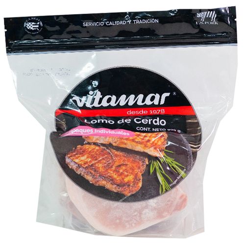 Lomo De Cerdo Vitamar Porcionado x 900 g