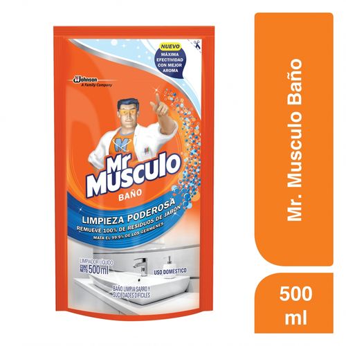 Mr Musculo Baño Repuesto 500 cm3