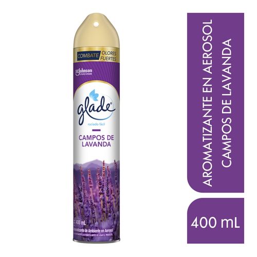 Ambientador Glade Aerosol Lavanda 400 ml