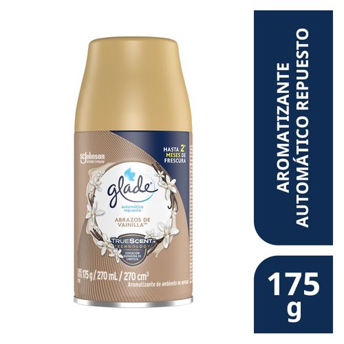Ambientador Glade Automático Repuesto Vainilla 175 g