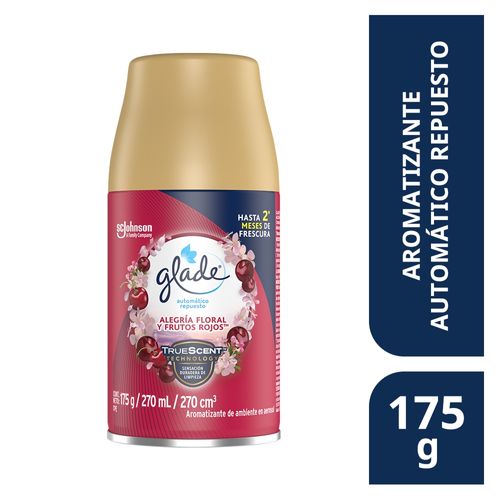 Ambientador Glade Automático Repuesto Alegria Floral 175 g