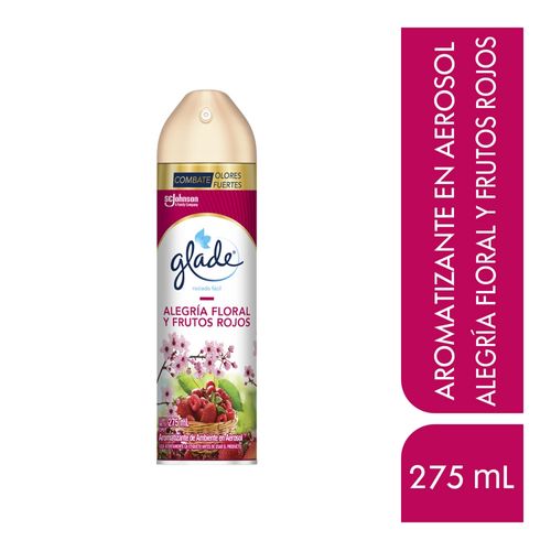 Ambientador Glade Aerosol 275 ml Alegría Floral