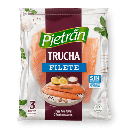 Trucha Pietrán Filete x 420 g