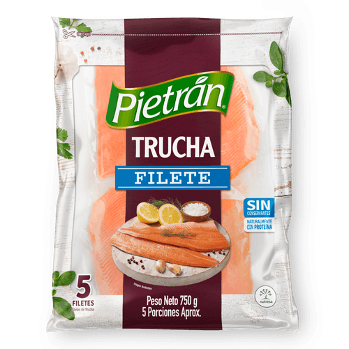 Trucha Pietrán Filete x 750 g