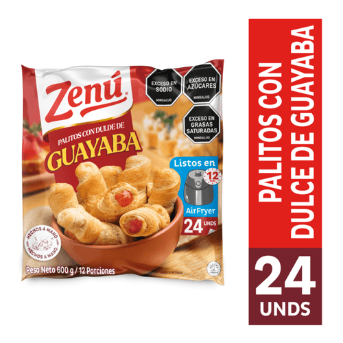 Palitos Zenú Dulce De Guayaba 600 g