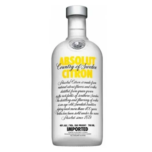 Vodka Absolut Citron 700ml