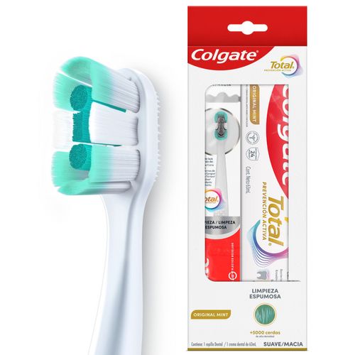 Cepillo Colgate Total Foaming + Crema Total 63 ml