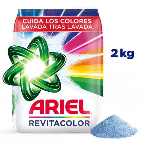 Detergente Ariel 2000 g Revitacolor