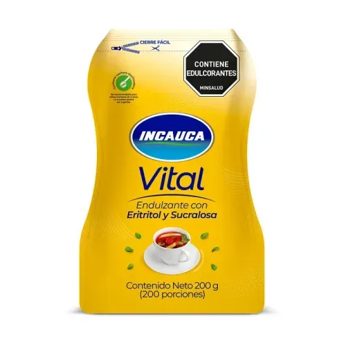 Endulzante Incauca Vital Sucralosa Doypack x 200 g