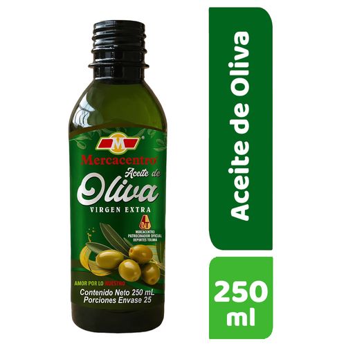 Aceite De Oliva Mercacentro Extra Virgen x 250 ml