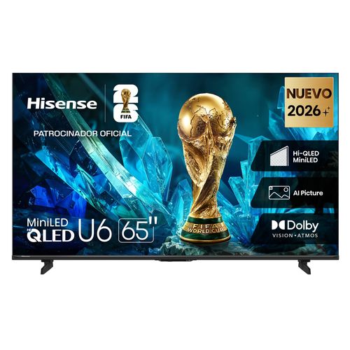 Televisor Hisense 65 Pulgadas ULED Mini LED Smart TV 65U6ESV