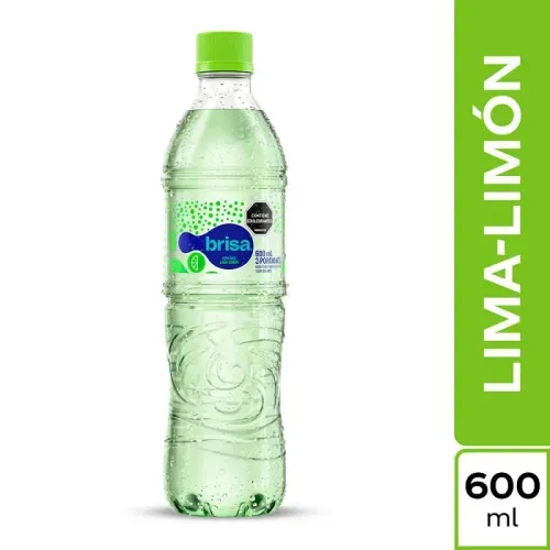 Agua Brisa Limón Con Gas 600 ml