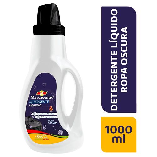 Detergente Líquido Mercacentro Ropa Oscura 1000 ml